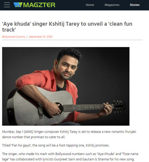 Magszter fan ho gaya song launch by kshitij tarey